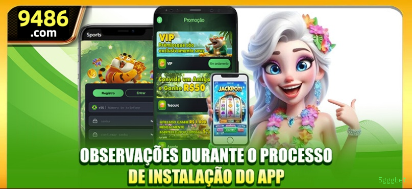 APK vs Site Mobile 5gggbet